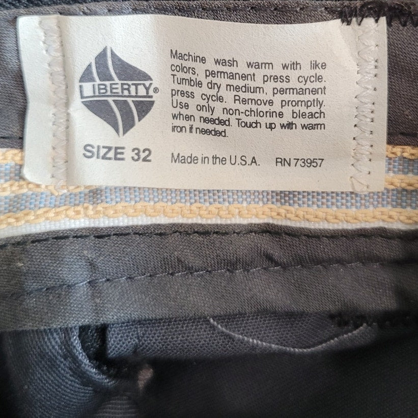 Liberty Uniform Trousers - Style 600MNV - Size W32 - Midnight Navy - 100% Poly