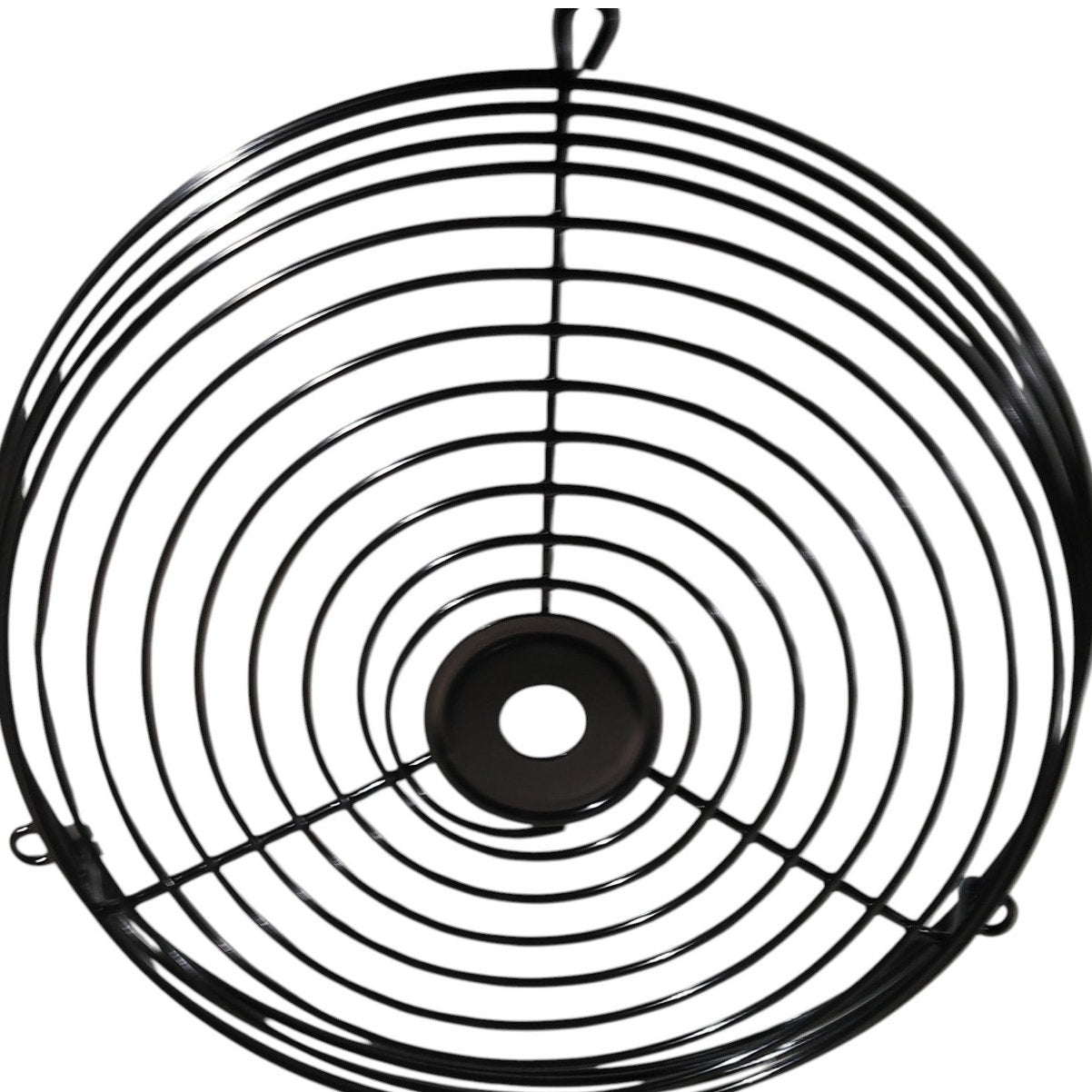 Evaporator Fan Guards – 2-PK, 11" Diameter – Black/Chrome Wire Grill for Walk-In Cooler or Freezer