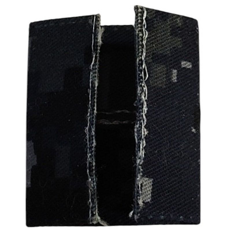 Navy Working Uniform (NWU) Type I Rank Tab E4 Parka/Hat 3"x1-7/8" Blue Camo