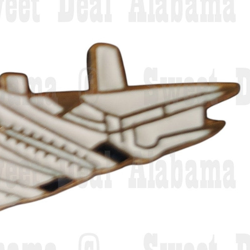 Strike Eagle F15 Aircraft Collector's Hat, Lapel, Brooch Pin 1-1/4"W x 3/8"H