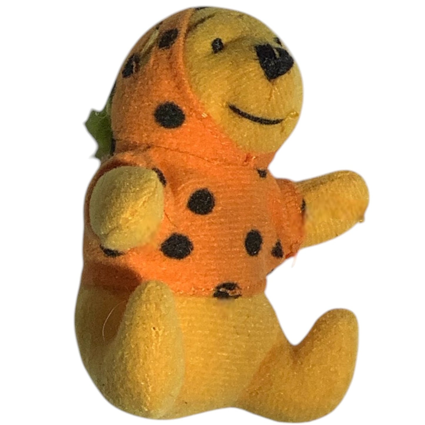 2001 Pooh Bear (3"H x 2.75"W). McDonald's Happy Meal Premium Stuffed Toy, EUC
