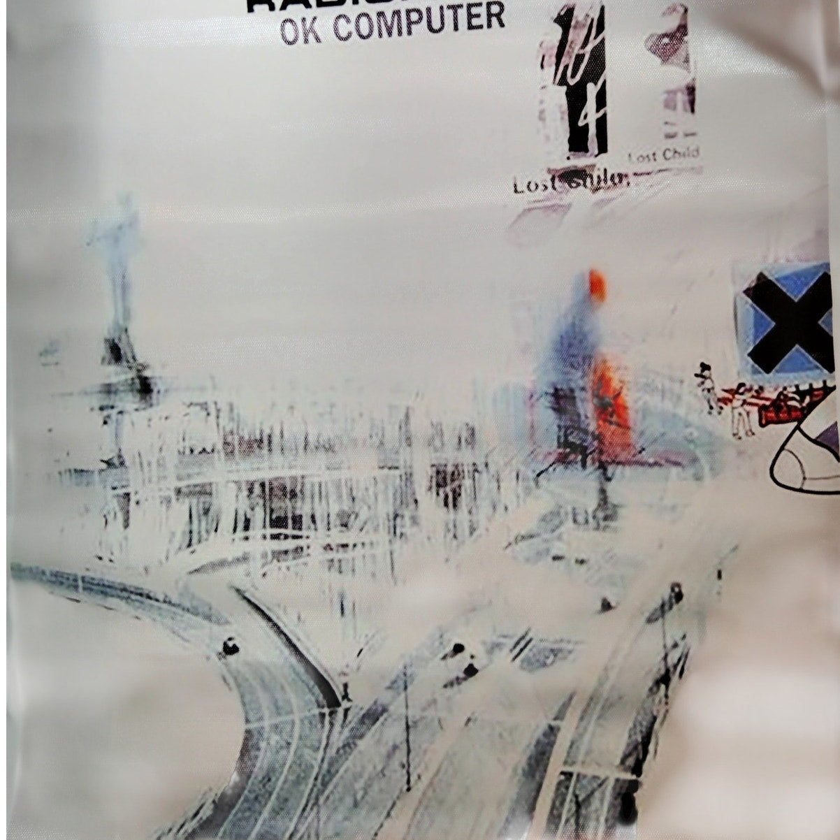 16x24" Radiohead “OK Computer” Canvas Print – Fitter Happier Rare Promo Artwork (Unframed)