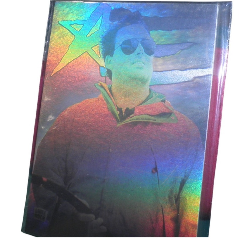 Hologram Jimmy Vasser Card, Team- Stars and Stripes Card #3, 1992 Lime Rock Inc.