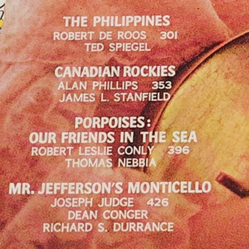 National Geographic – September 1966 | Porpoises, Philippines & Canadian Rockies