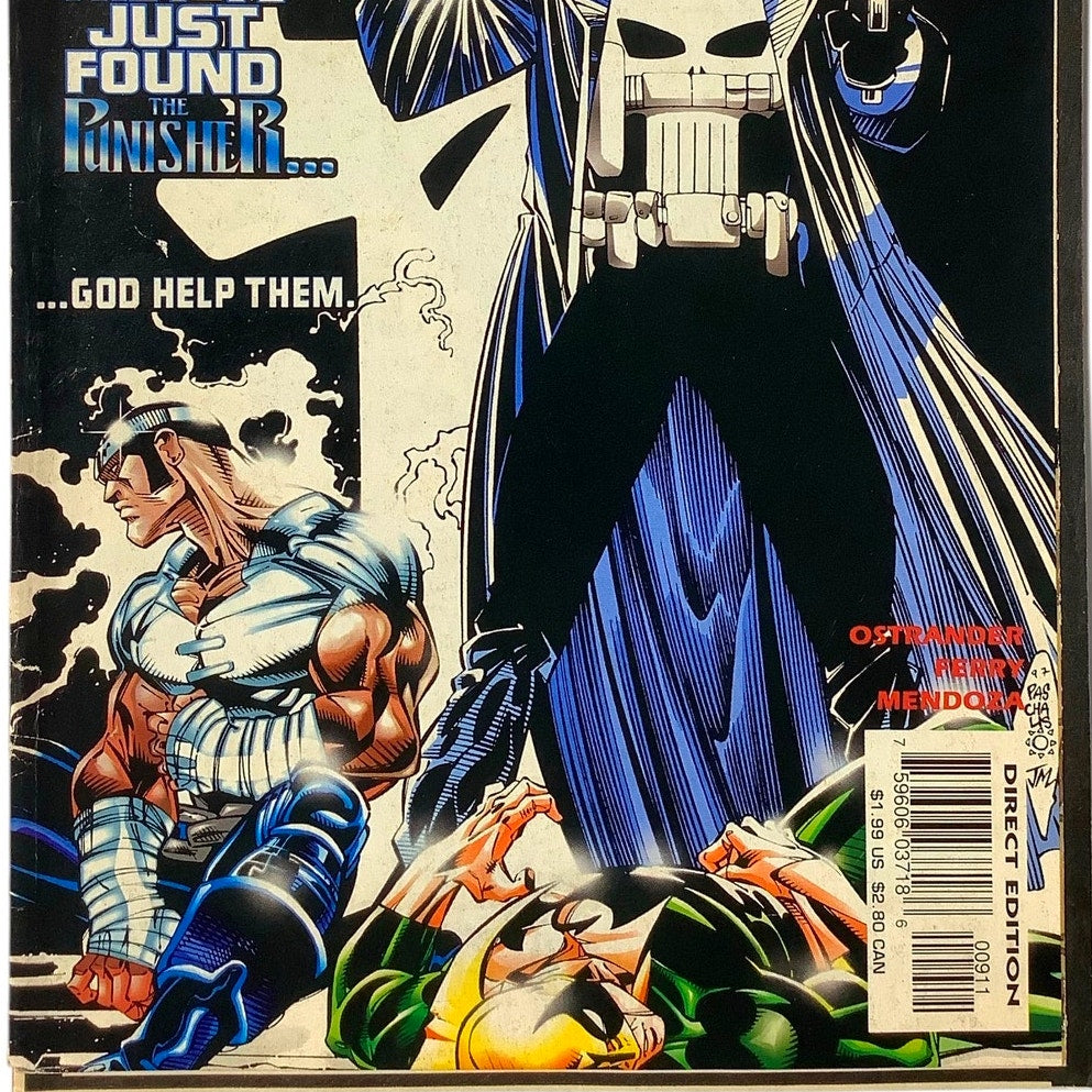 Marvel's Heroes for Hire #9, March 1998 VG/FN 5.0 (They've Found The Punisher)