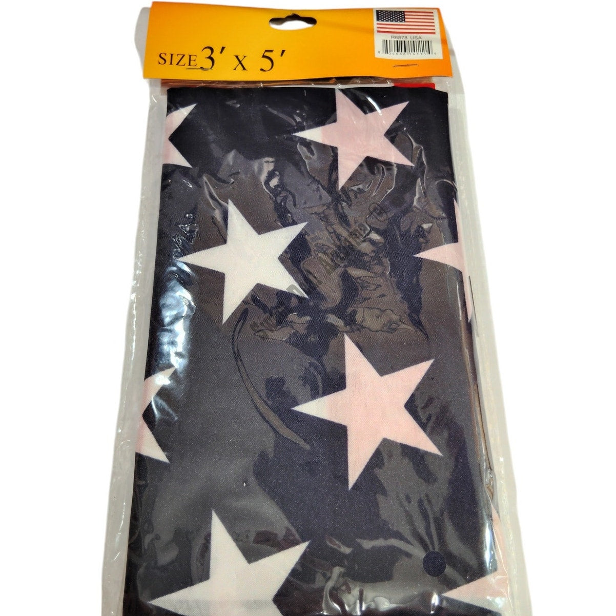 US Stars & Stripes American Flag 3 FT x 5 FT, Poly, Reinforced Fly End Stitching