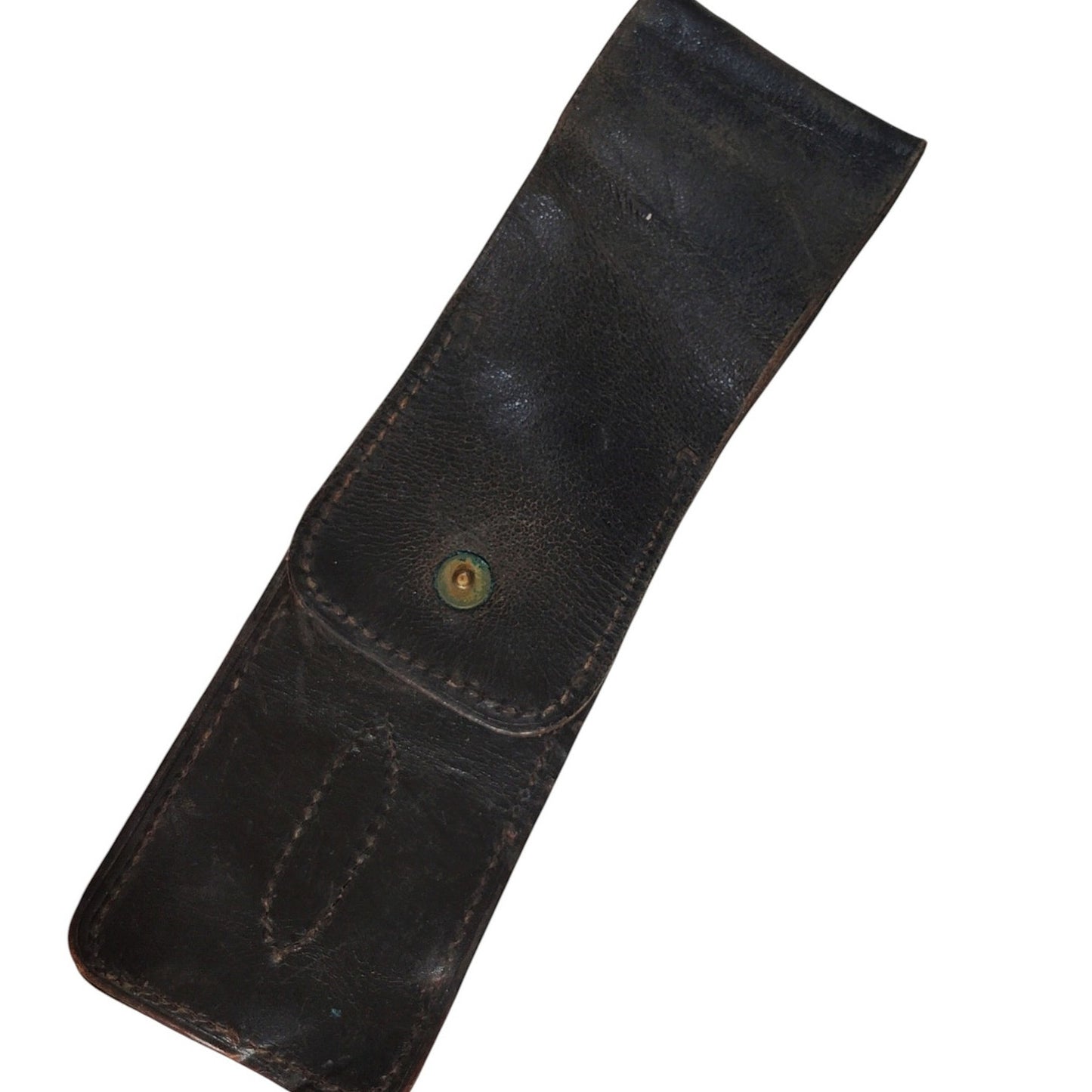 Vintage Leather Baton/Nightstick Holster, No Strap, Unmarked, Non-Functional