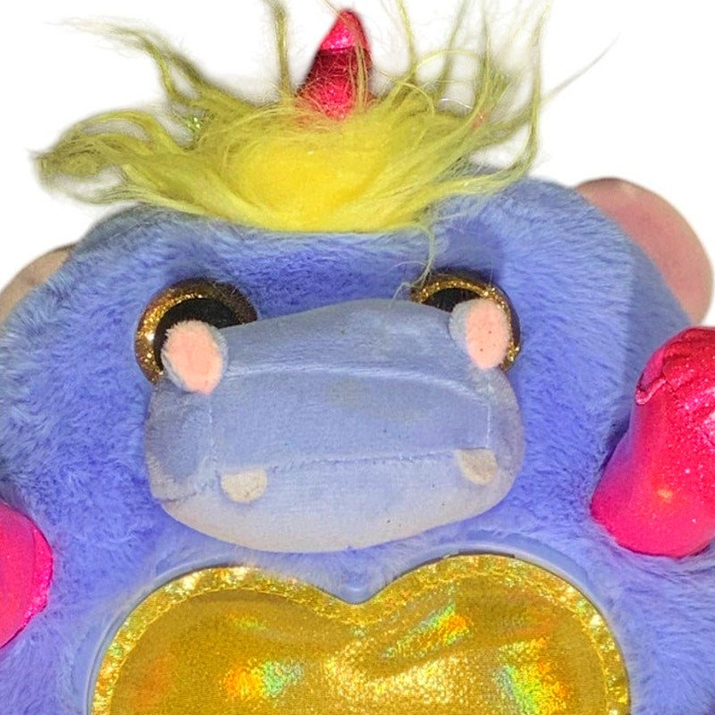 Zuru 10"D Rainbocorn Fairycorn Hippo Periwinkle with Fairy Wings, EUC