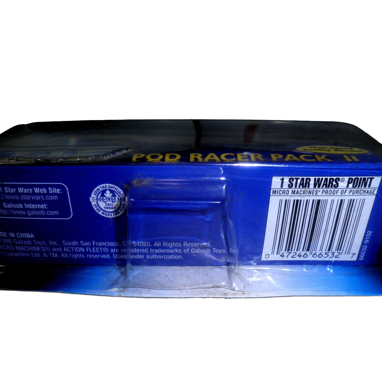 Galoob 1999 MicroMachines Star Wars Episode 1 Pod Racing 2 Pod Racer Pack II