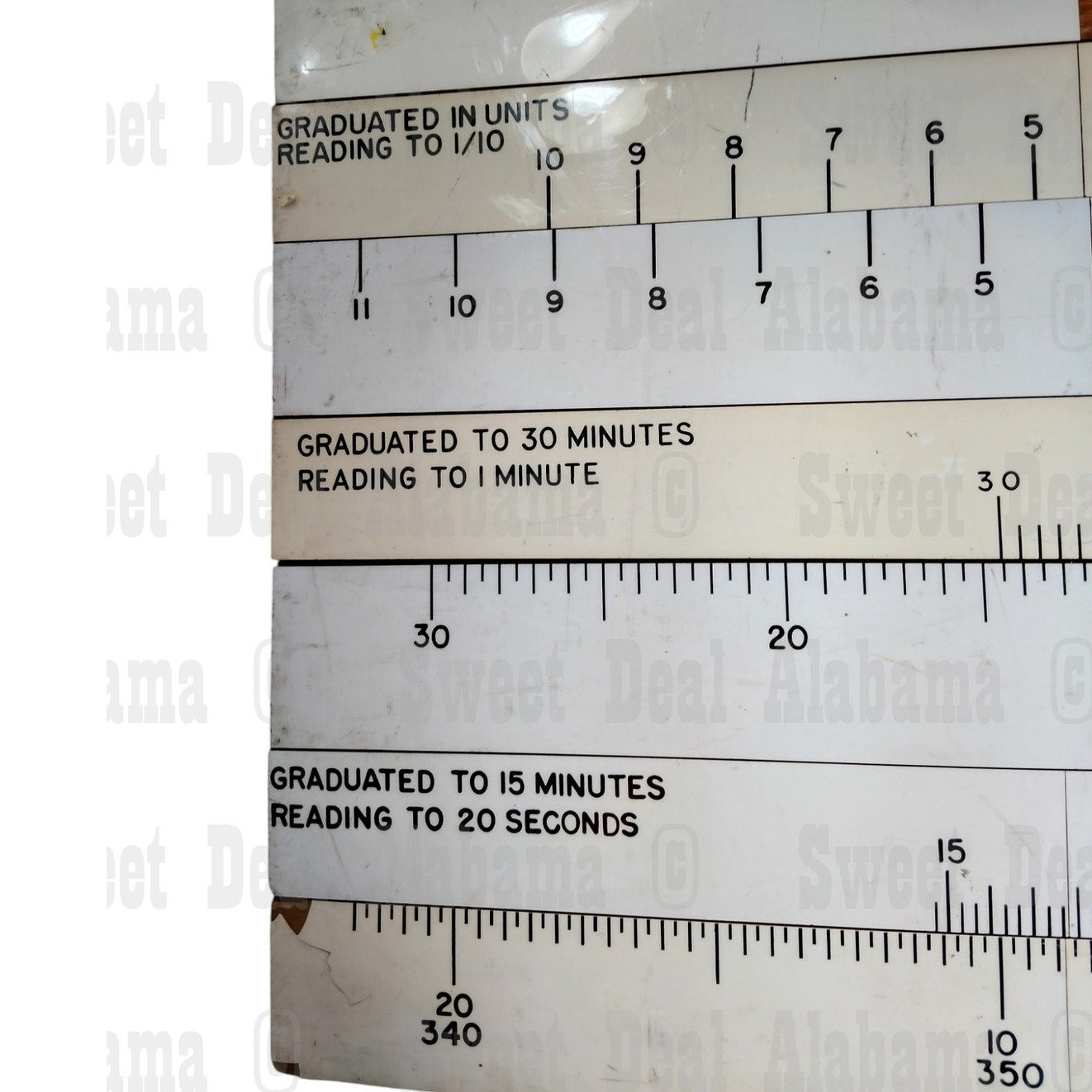 Military Vernier Training – 48"x23" Survey/Artillery Instruction, WWII-Era Style