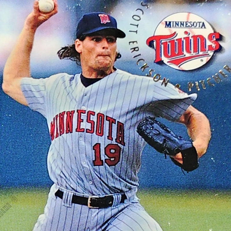 Scott Erickson, Minnesota Twins, #202, 1994 Fleer Baseball Collector's Card