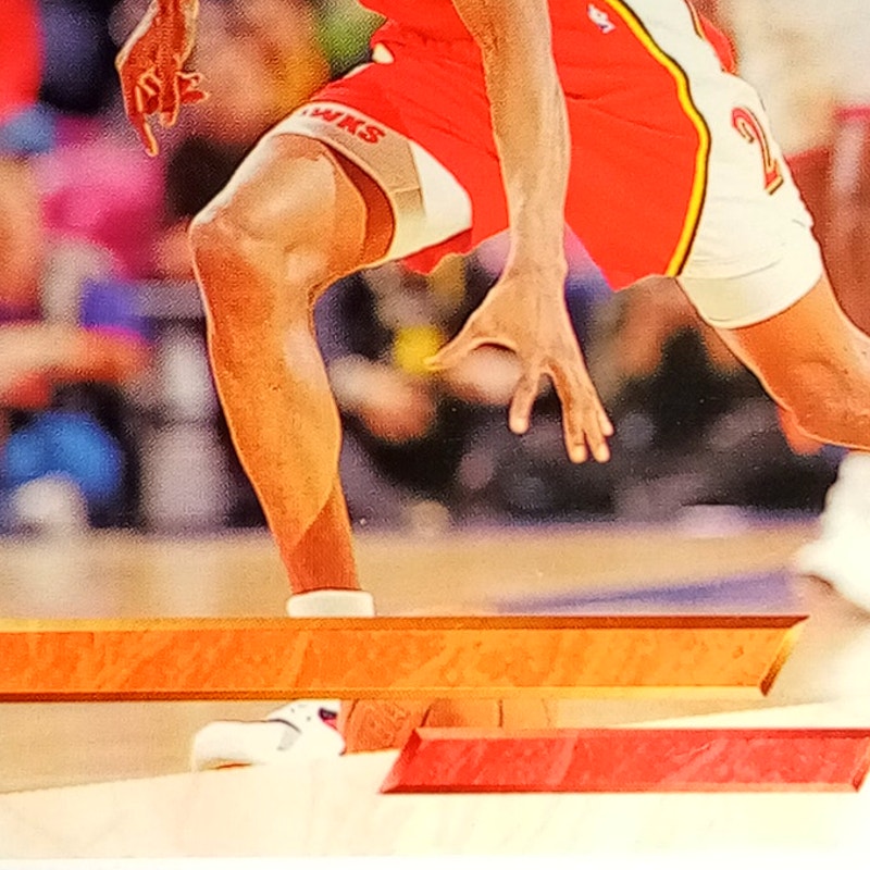 Stacey Augmon Fleer Ultra 93-94, No.1, Misprint, Gold Logo & Name Missing, NM