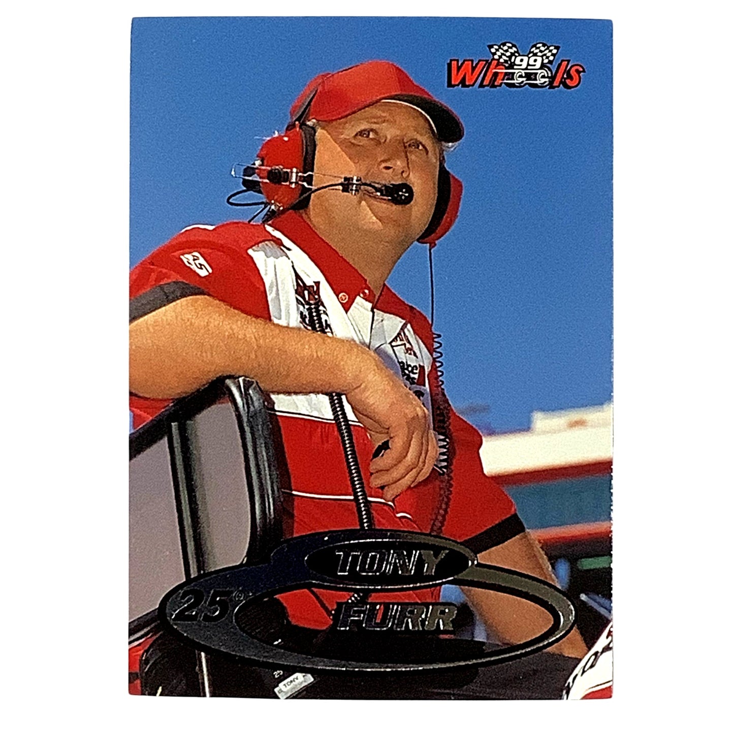 Tony Furr, Crew Chief #25, Budweiser, 1999 Wheels #83 NASCAR Winston Cup, NM+