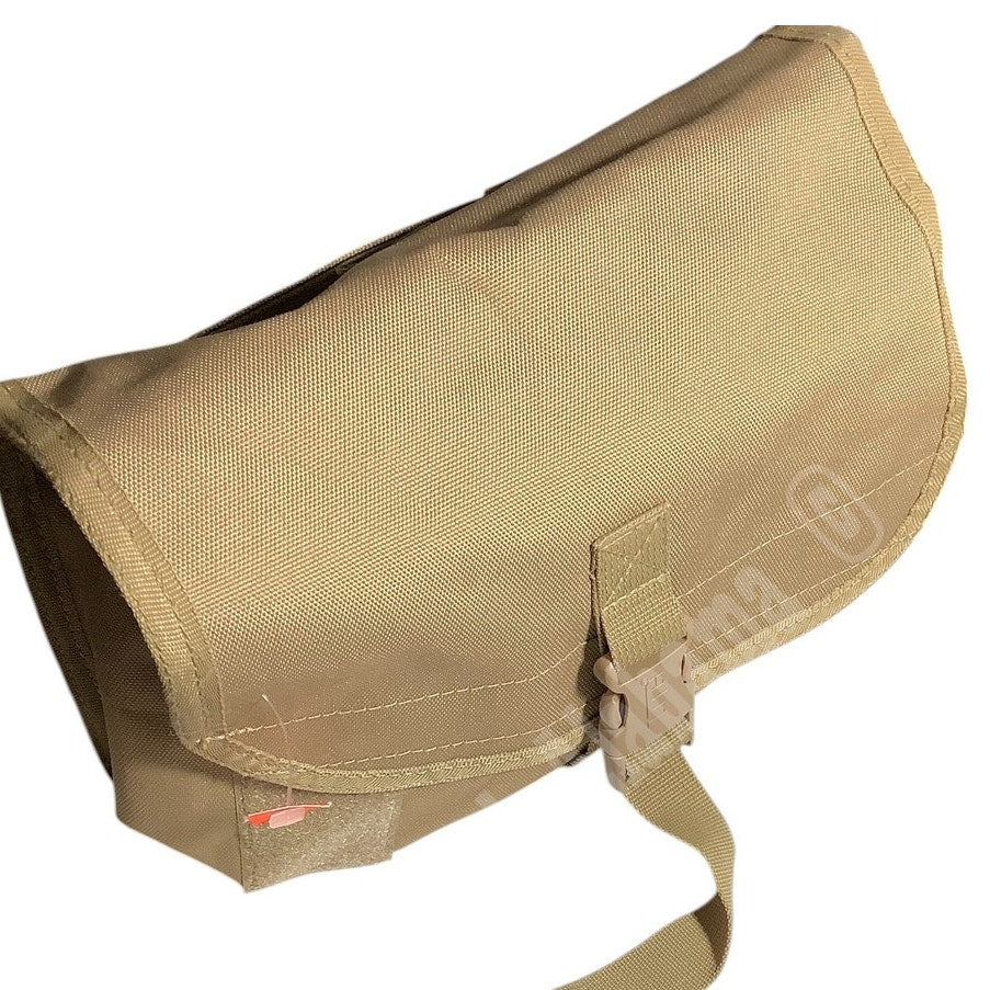 Coyote Tan-colored UTG Tactical Gear Pouch - 9.5" x 6.25" x 3.5"
