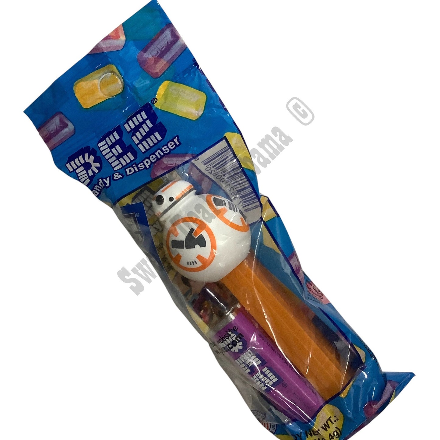 Star Wars, Lucas Films, BB-8, Retired - Pez Collectible Dispenser, NIP