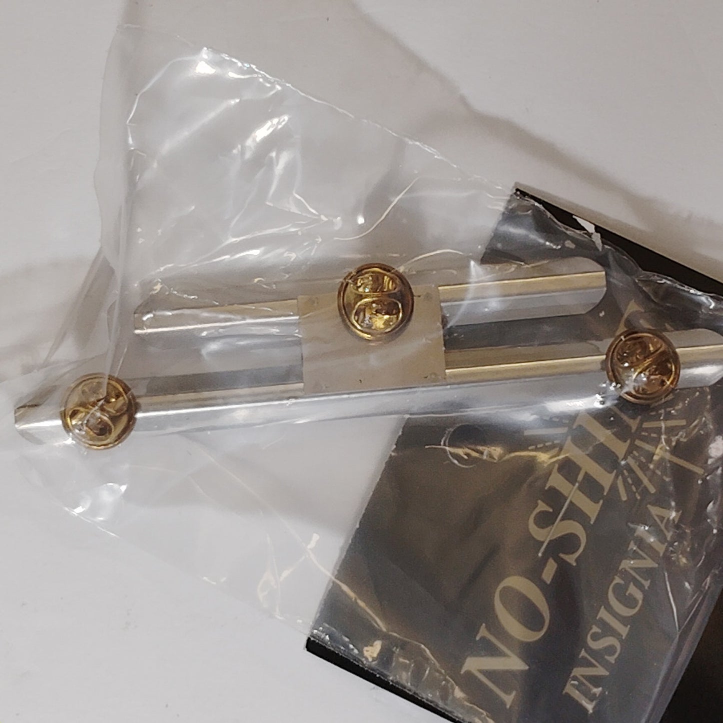 Mounting Rack Bar for 5 Ribbons (3/2 Centered w/ Gap) – No-Shine Insignia