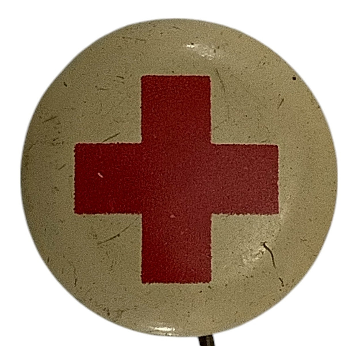 c1920/30s Nurses Red Cross Pin, 5/8" Diameter