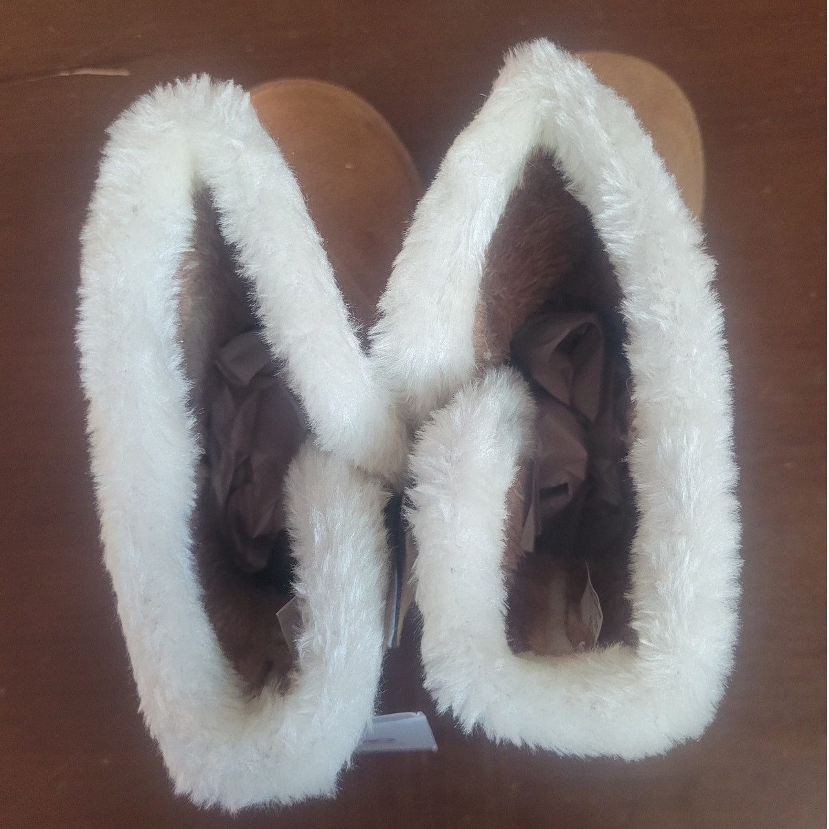 Josmo Girls Winter Boots, Wheat, Size 12, Style 90144M, Faux-Fur Lined, Side Zip