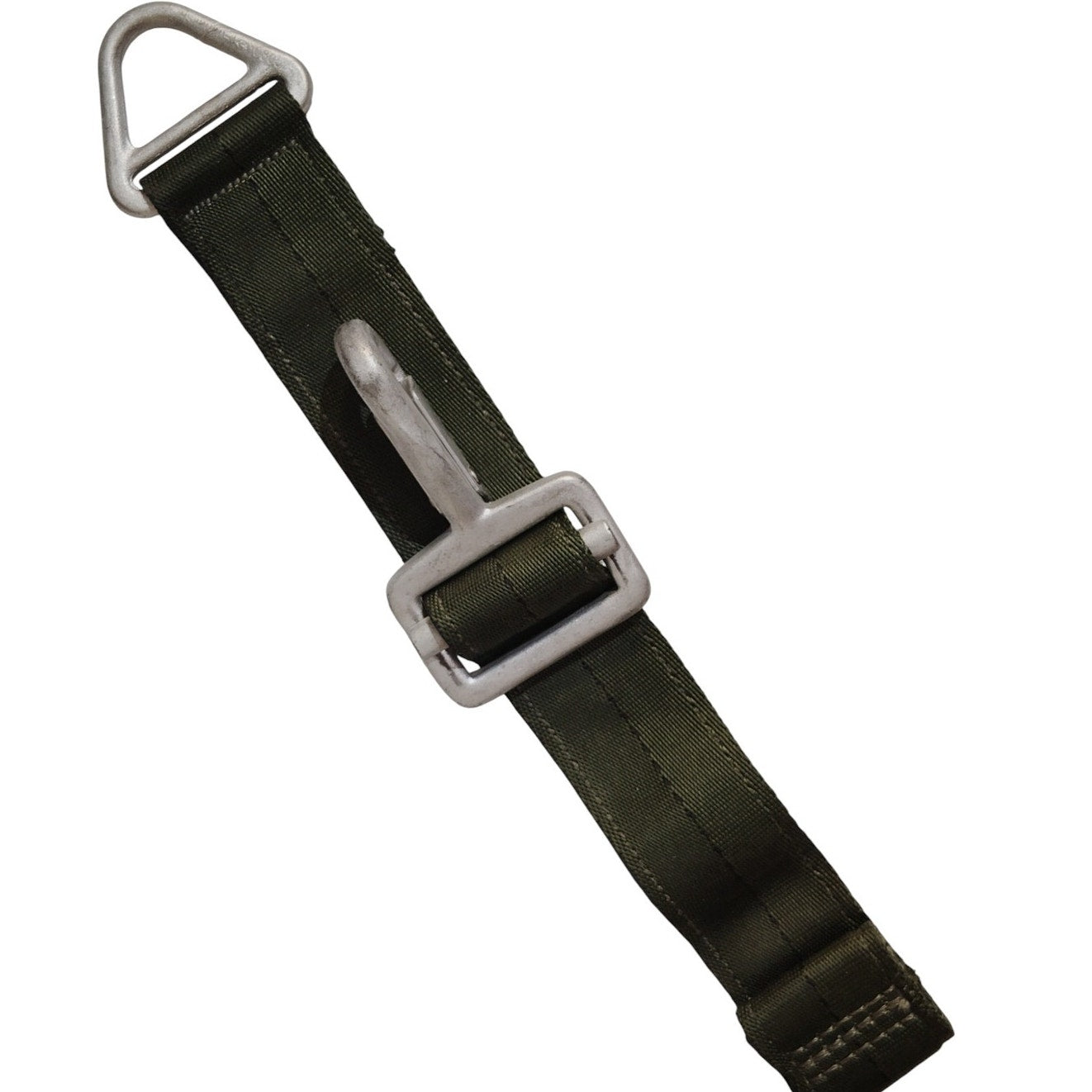 12" Parachute/Cargo Strap w/ PS22043-1 B-12 Hook ODG 1-5/8" Wide Rated 2500 lbs