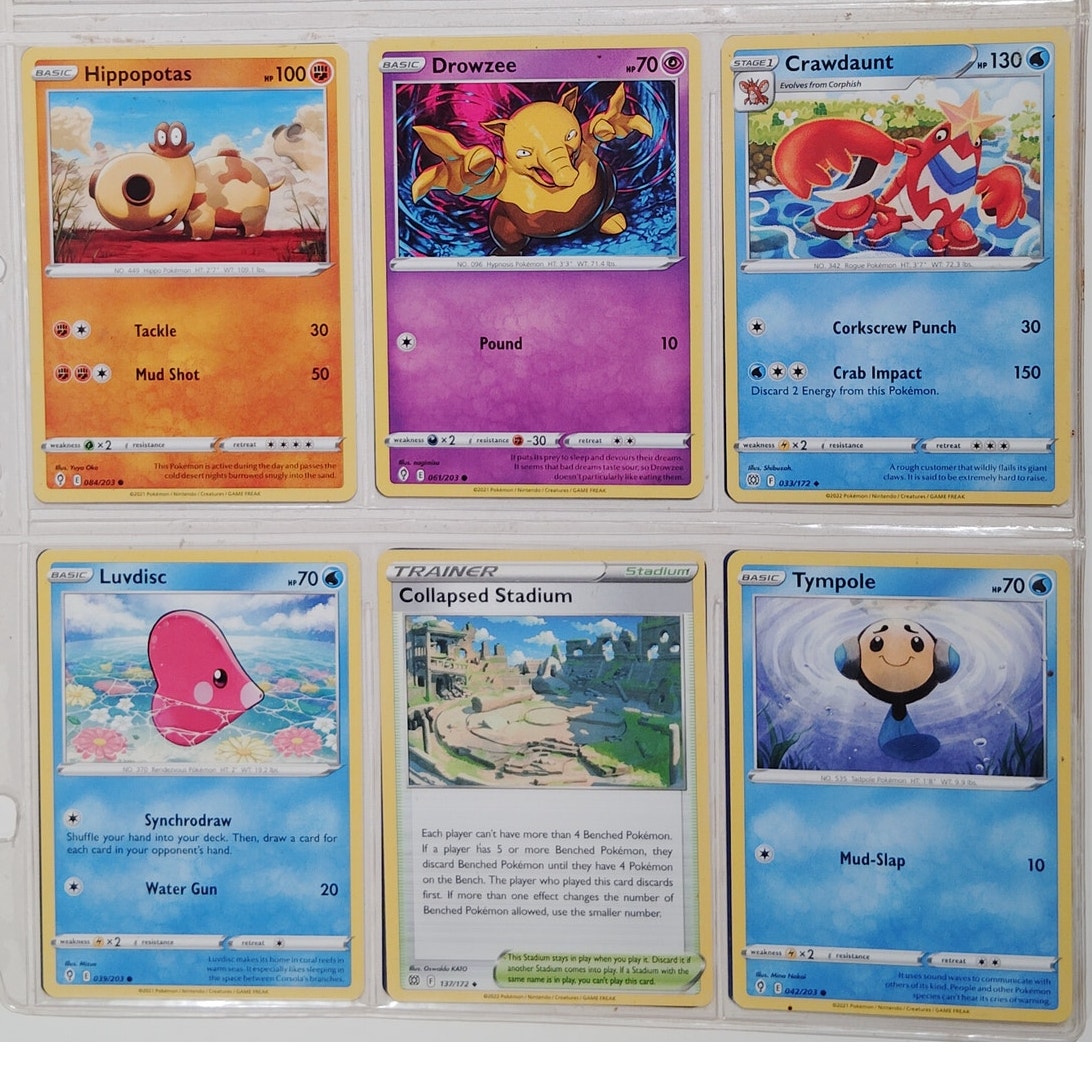 18 Random Pokémon Cards Pictured, Actual Photos Provided