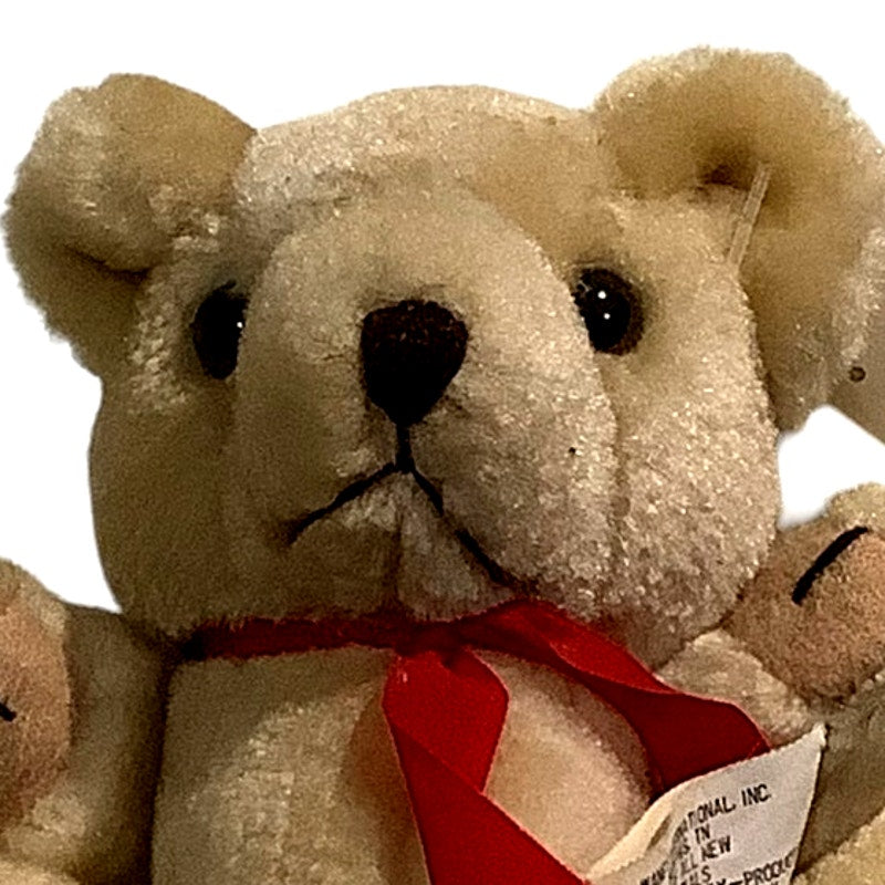 Wang's International Inc., Jointed Arms & Legs Teddy Bear, Circa 1990's, PLB004