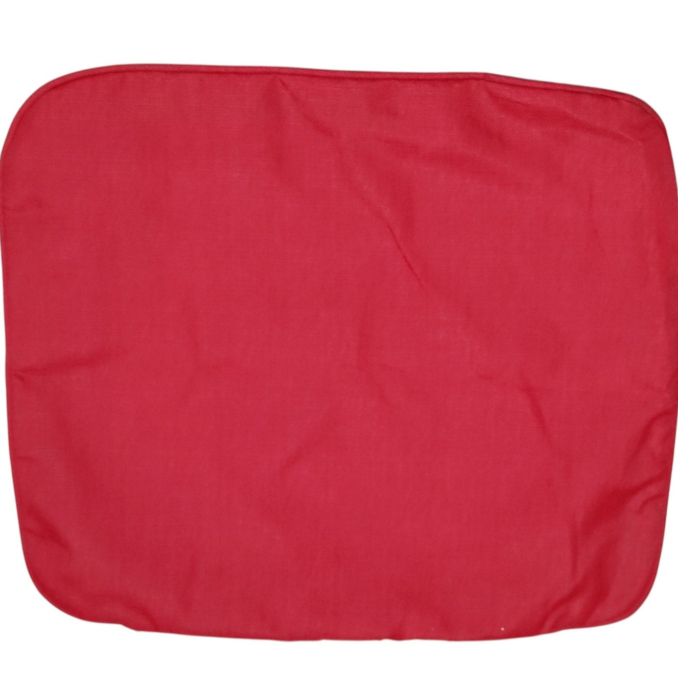 Outdoor Cushion Slipcover 24"W × 22"D x 8"H Hidden Zipper, No Filling, Wine Red