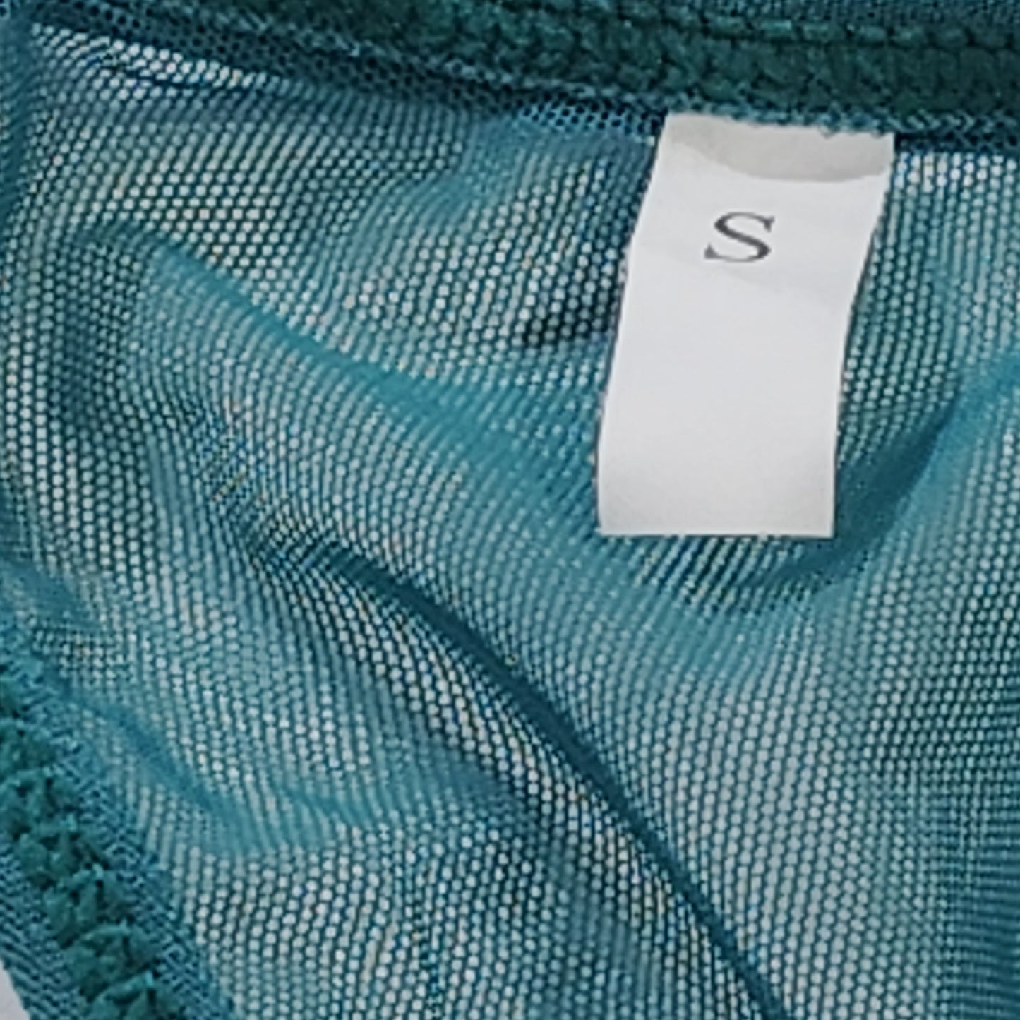 Avidlove Triangle Strappy G‑String – Teal – Size Small – NWT