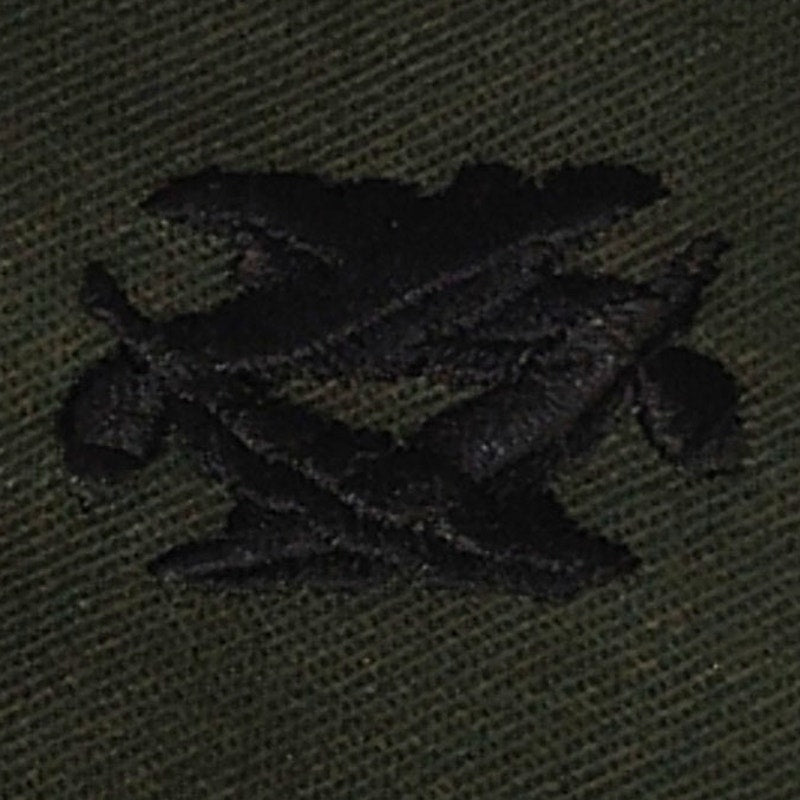 Vintage USN BDG Subdued Civil Engineer Cap Device, 2-3/" x 2-3/8" – Embroidered Patch, Vanguard