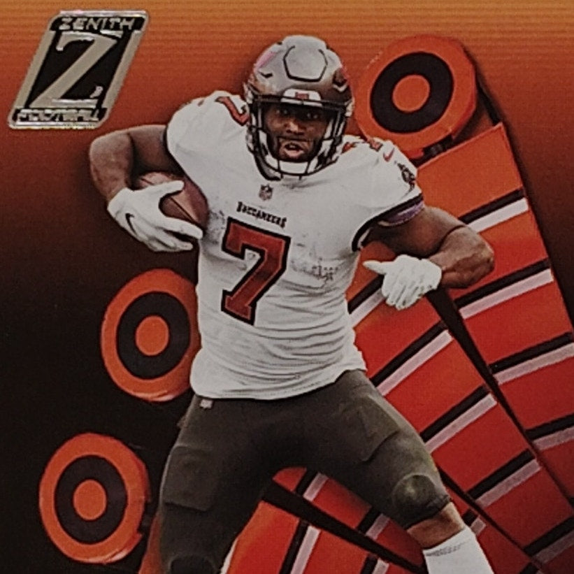 Leonard Fournette, Tampa Bay Buccaneers, NFL 2022 Panini-Zenith Card 75, EX/NM