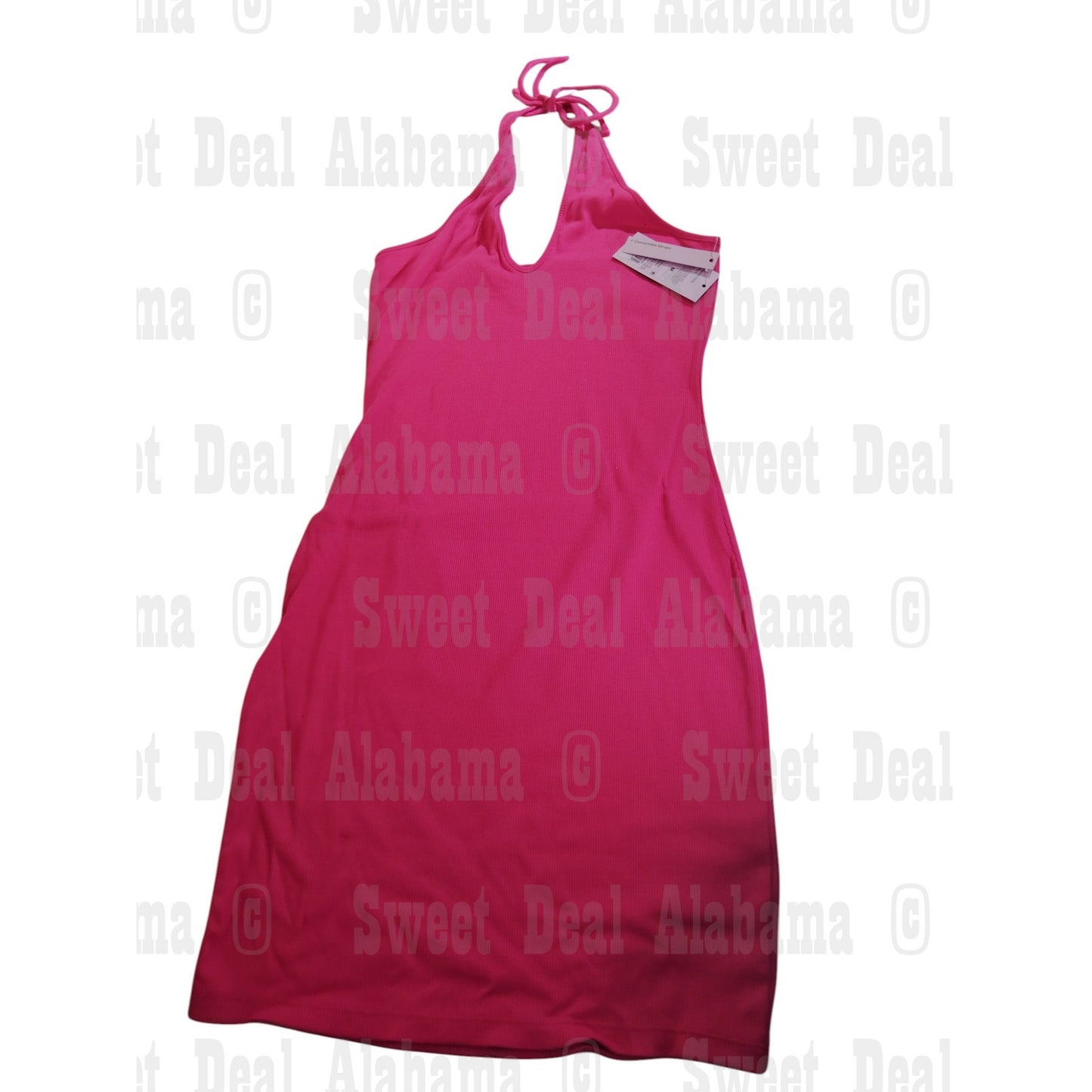 Women's Sleeveless Convertible Knit Bodycon Dress, Medium, Pink - Wild Fable