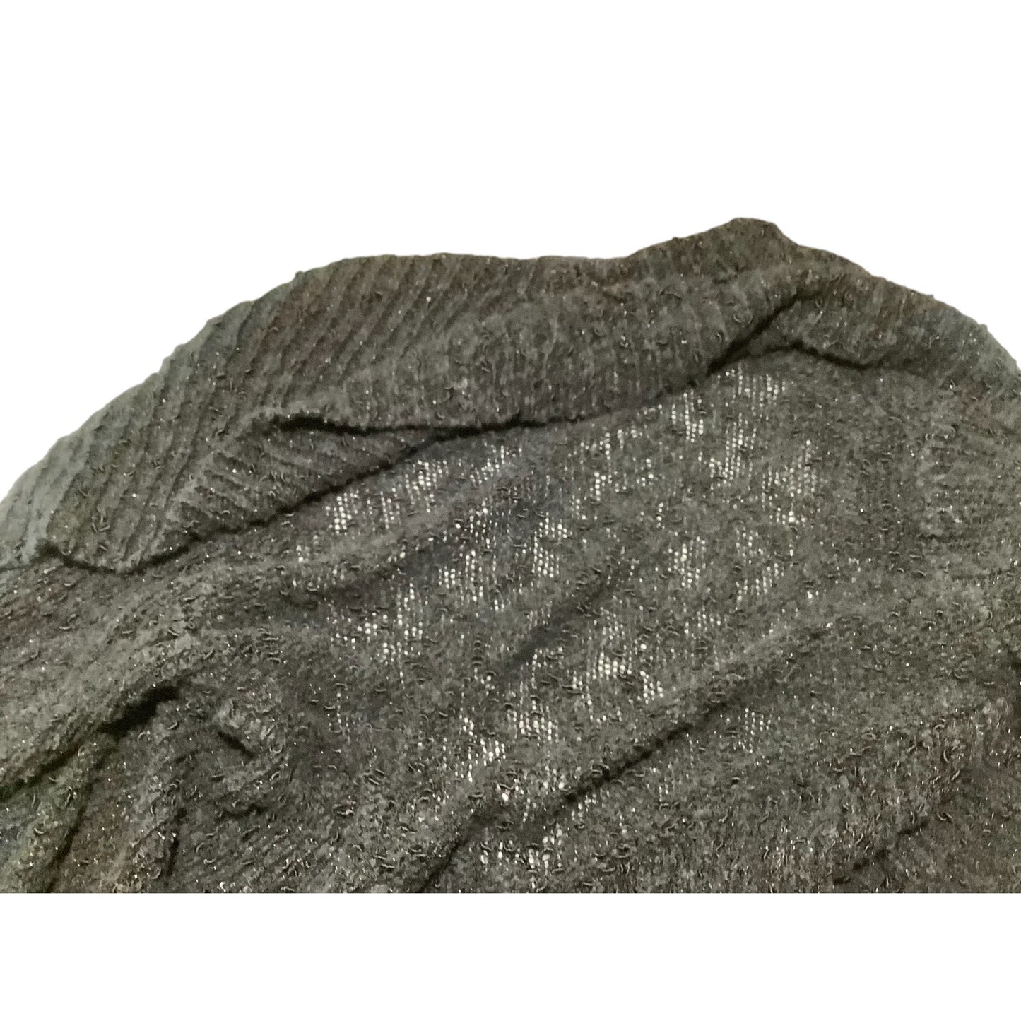 White House Black Market, Black Cardigan Shrug Sweater, Open Front, Black, Small