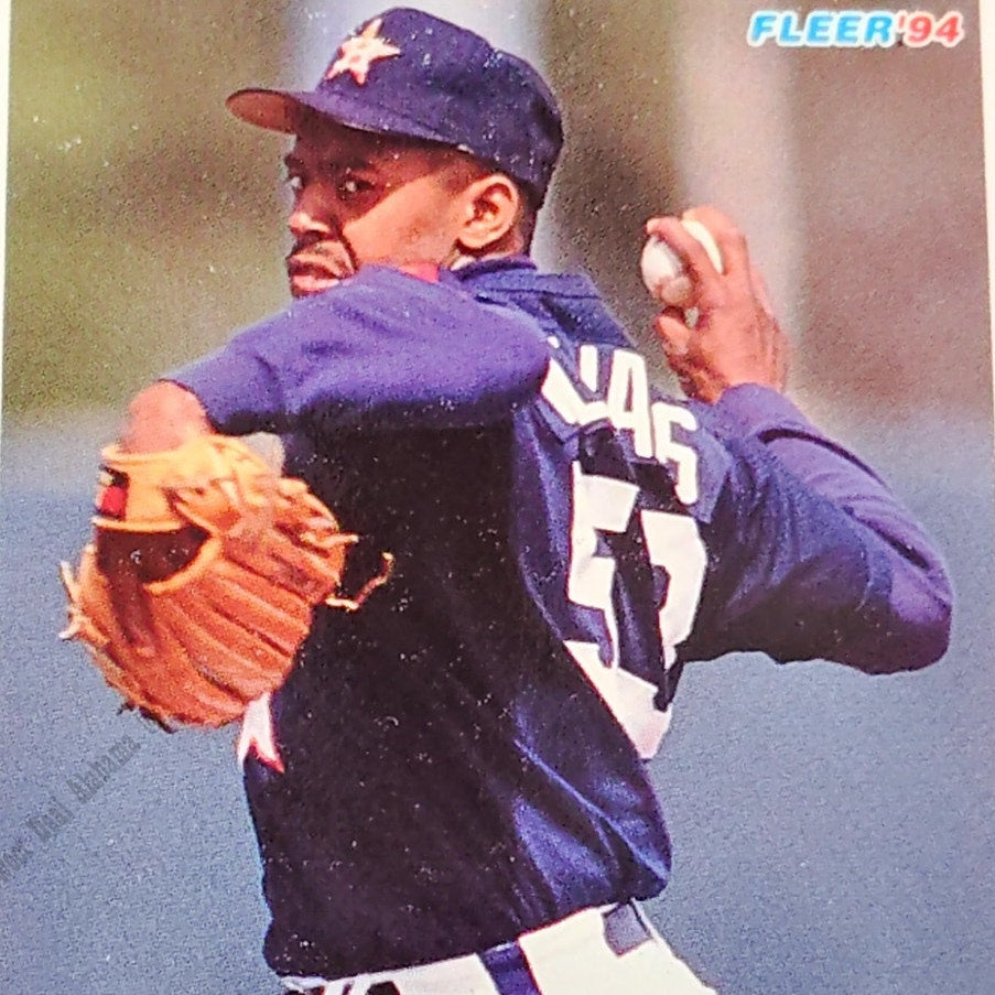 Brian Williams, Houston Astros, #503, 1994 Fleer Baseball Collector's Card