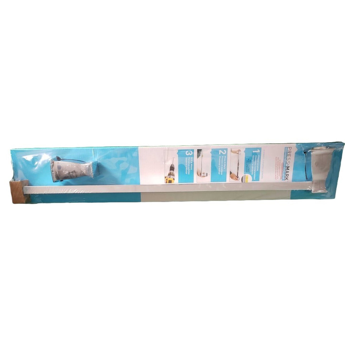 MOEN Hensley 24 in. Towel Bar with Press and Mark in Chrome - Free Shipping
