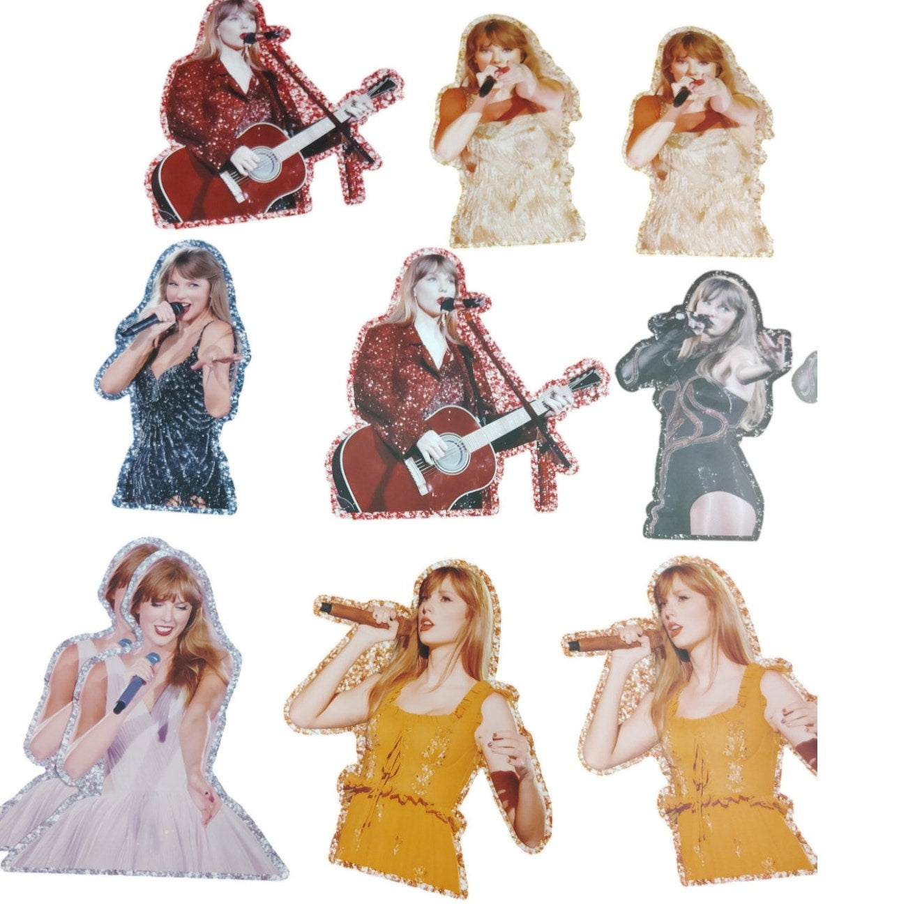 Swiftie Party Decorations– 16 PCS Wall Décor, 12 PCS 3D Butterflies | 8 Pom Poms