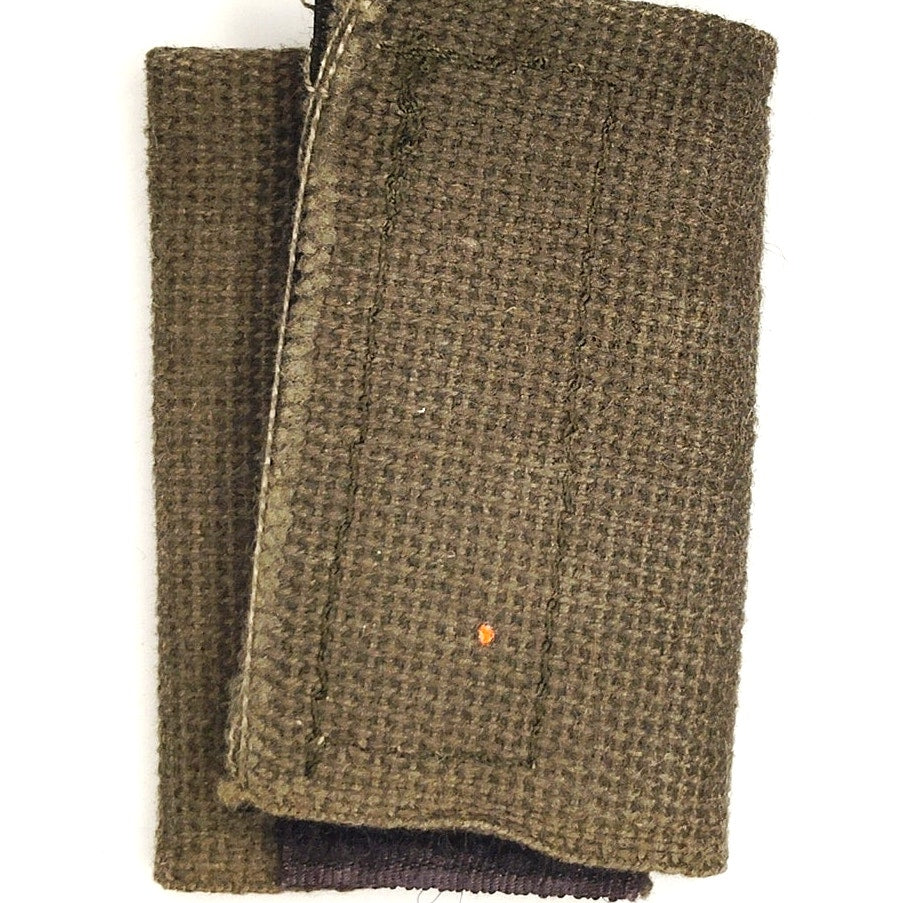 US Army Major O‑4 Rank Patch Subdued Dark Gold OG‑107 Hook Back Vintage