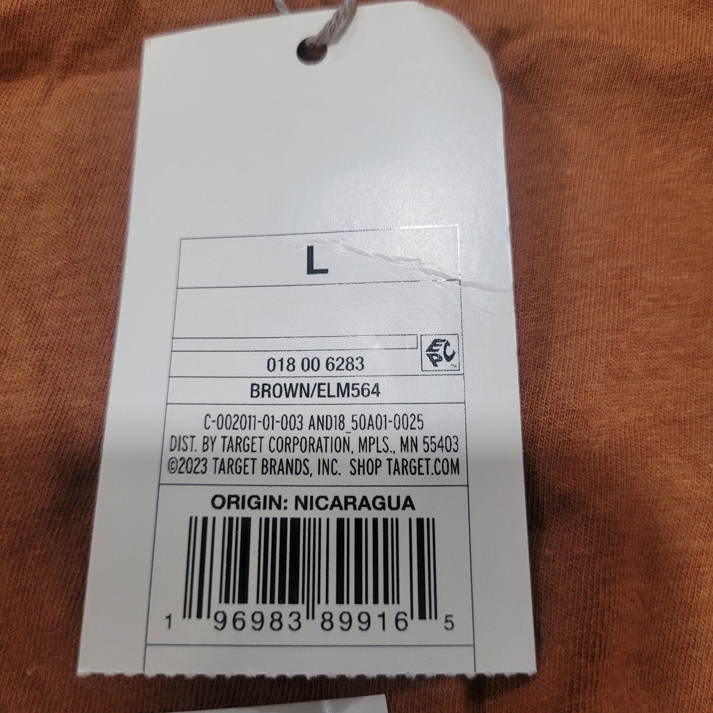 Women’s Short Sleeve T‑Shirt – A New Day – Light Brown – Large