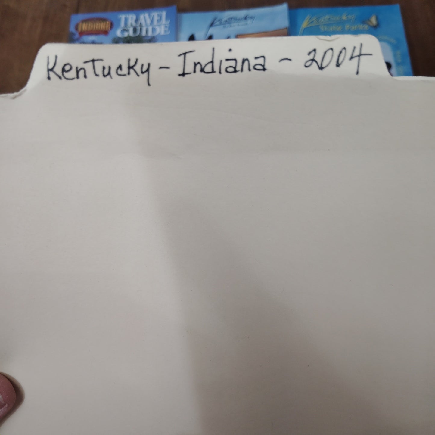 2004 Kentucky Indiana Travel Guide Maps Brochures Ephemera Collection Vintage