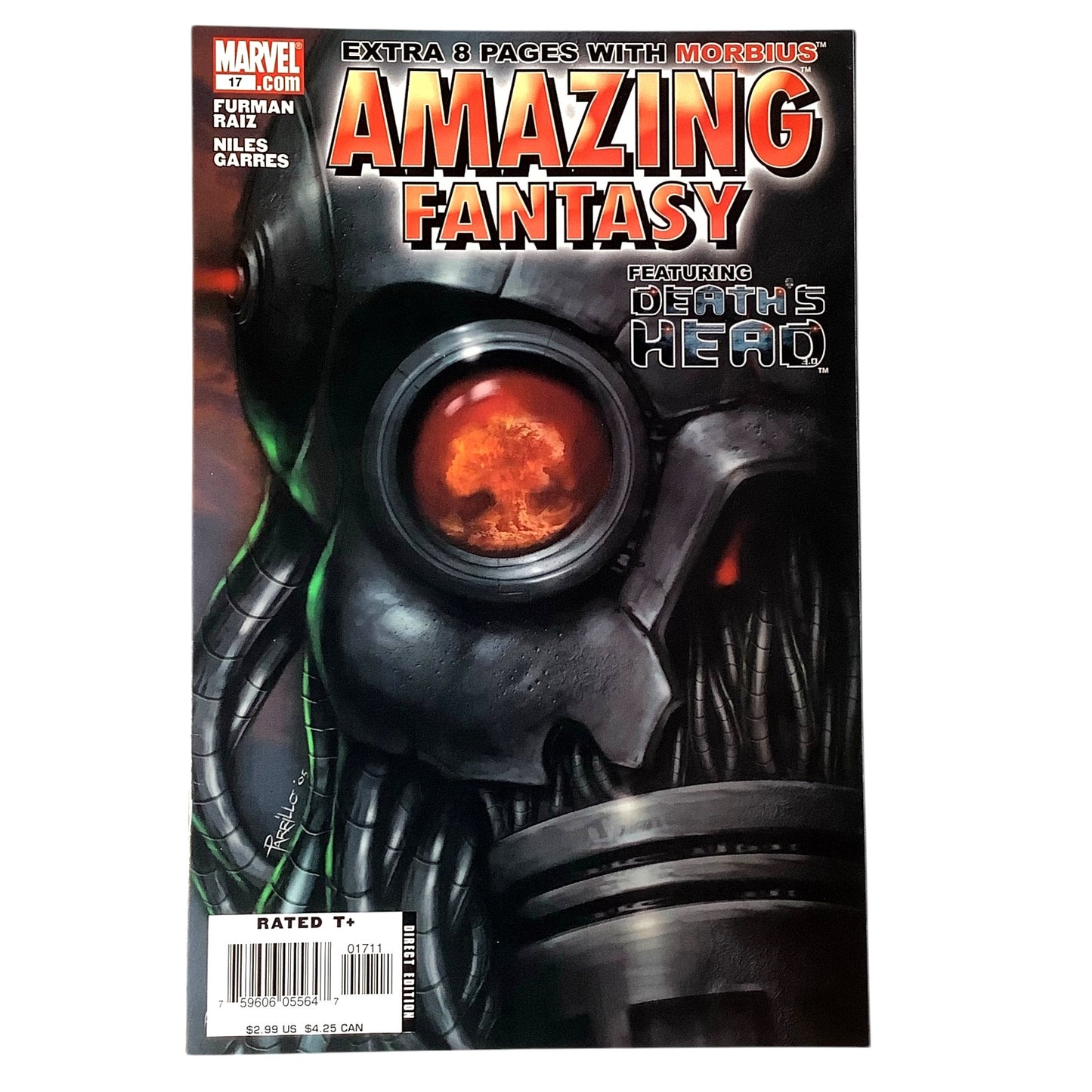 Marvel's Amazing Fantasy #17, Death's Head, Mar 2006, NM 9.4, W/ 8 Pgs. Morbius