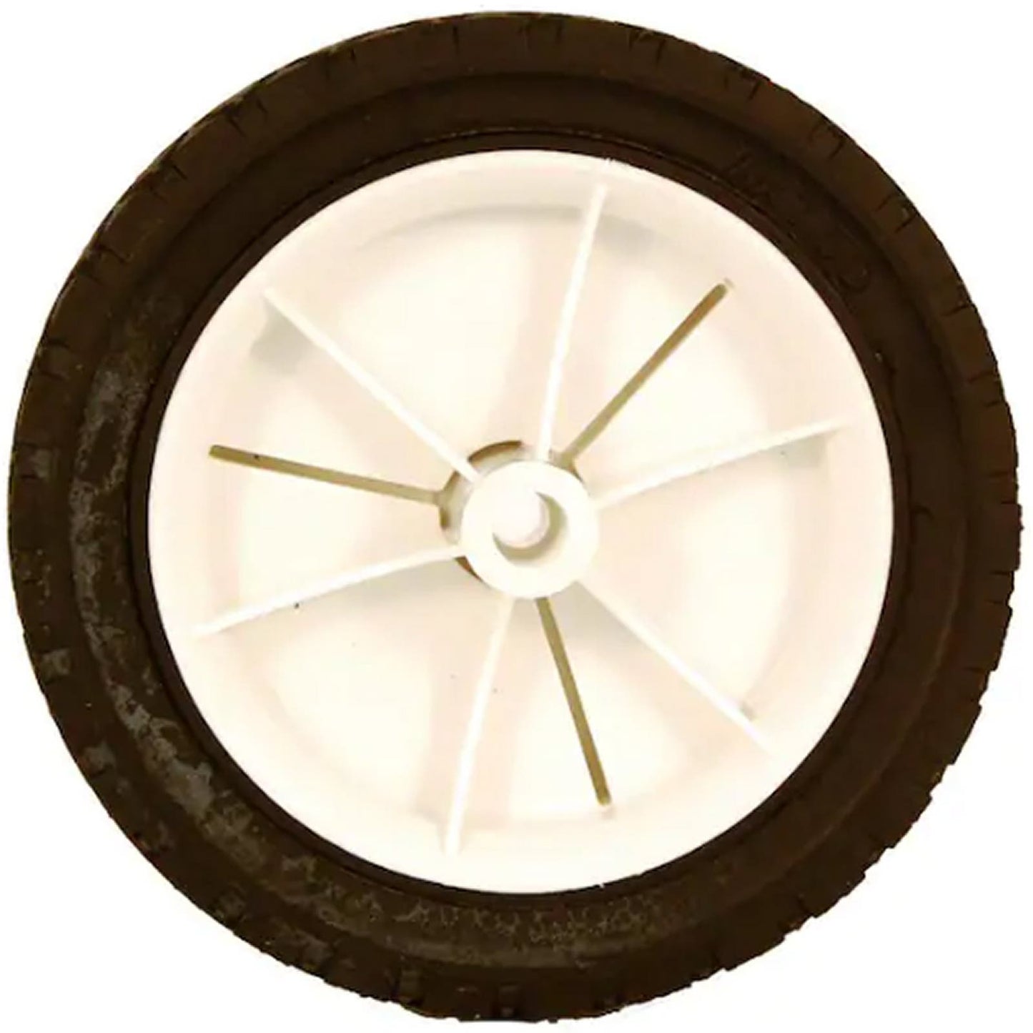 2-PK Powercare 7 in. x 1.5 in. Universal Plastic Wheel Set for Lawn Mowers