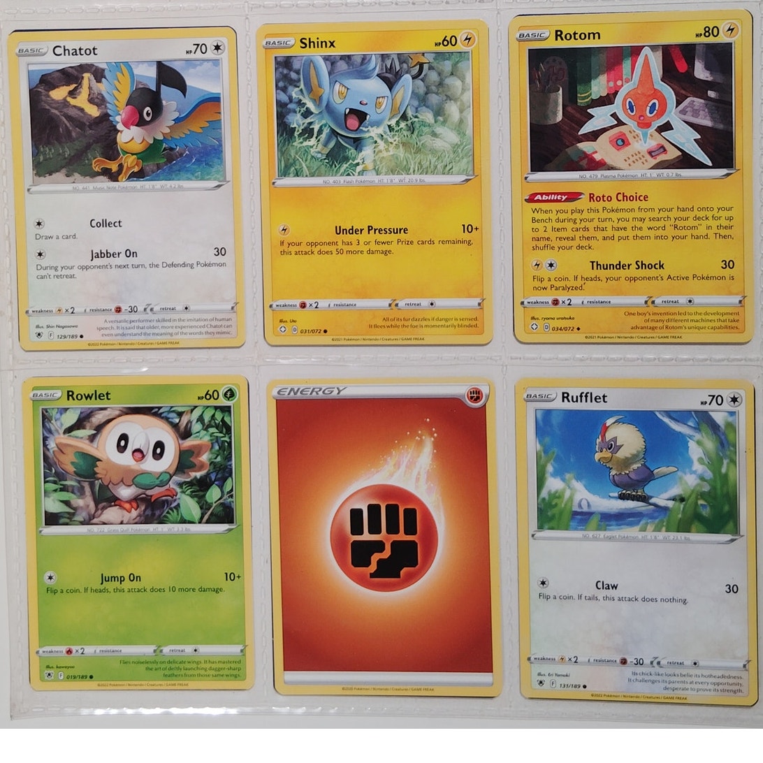 18 Random Pokémon Cards Pictured, Actual Photos Provided