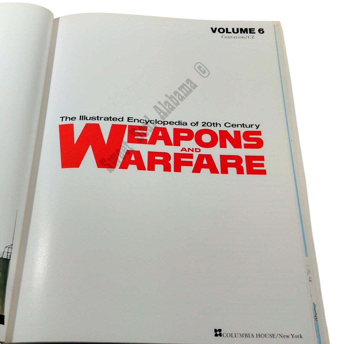 1978 Weapons and Warfare Encyclopedia Volume 6: Centurion / CZ (Pg 561-672)