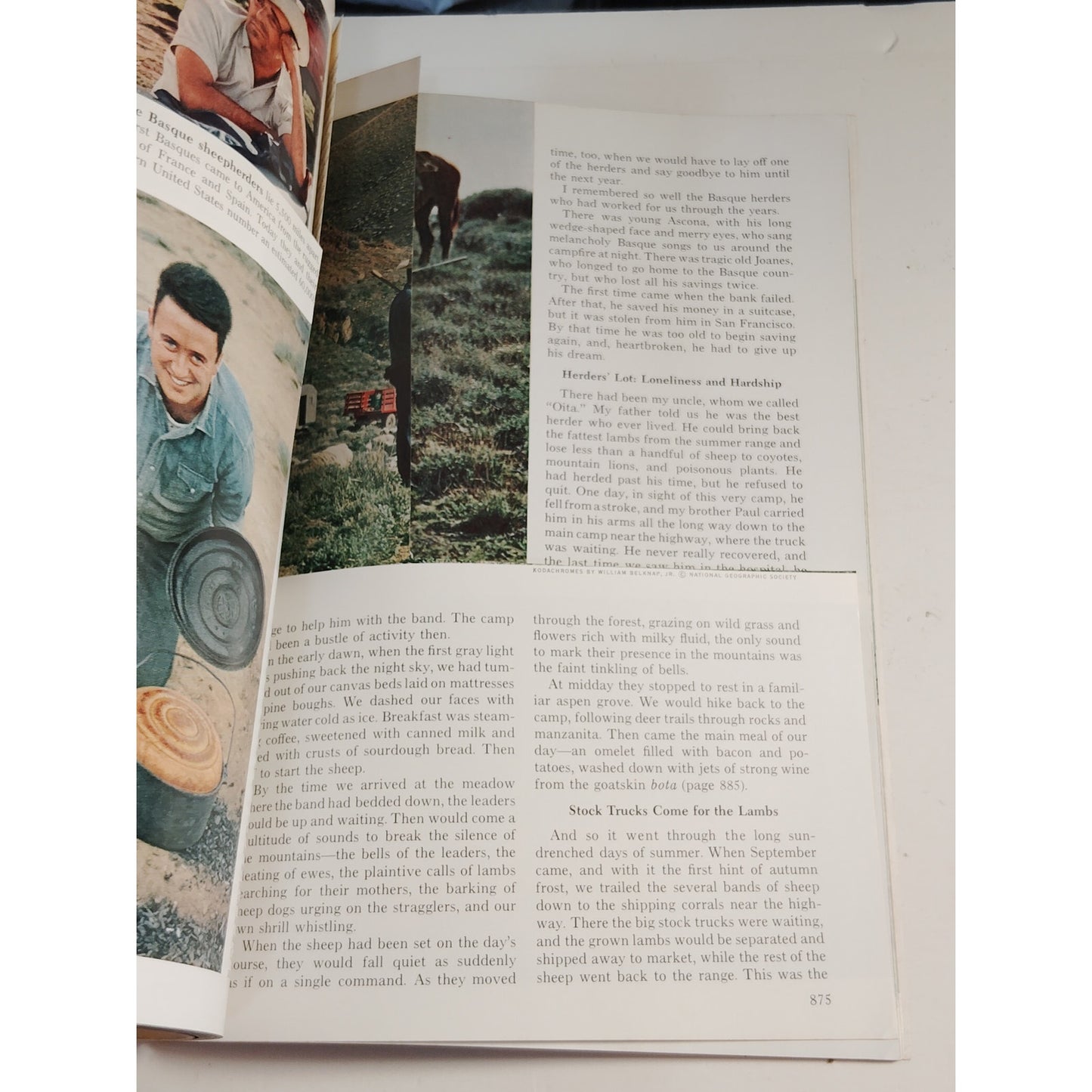 National Geographic June 1966 Loire River, Basque Sheepherders & Blowgun Hunters