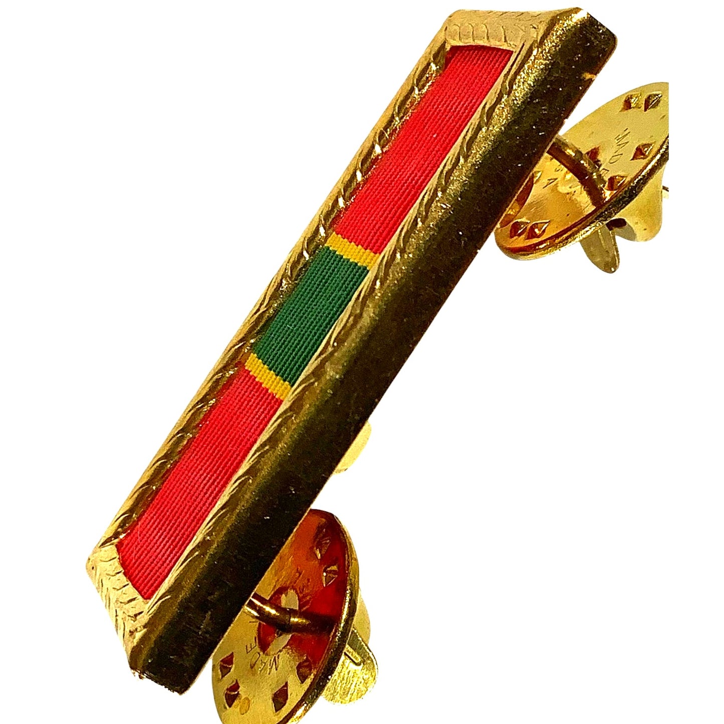 Hat/Lapel Pin, Army Superior Unit Award Ribbon in Large Gold Frame