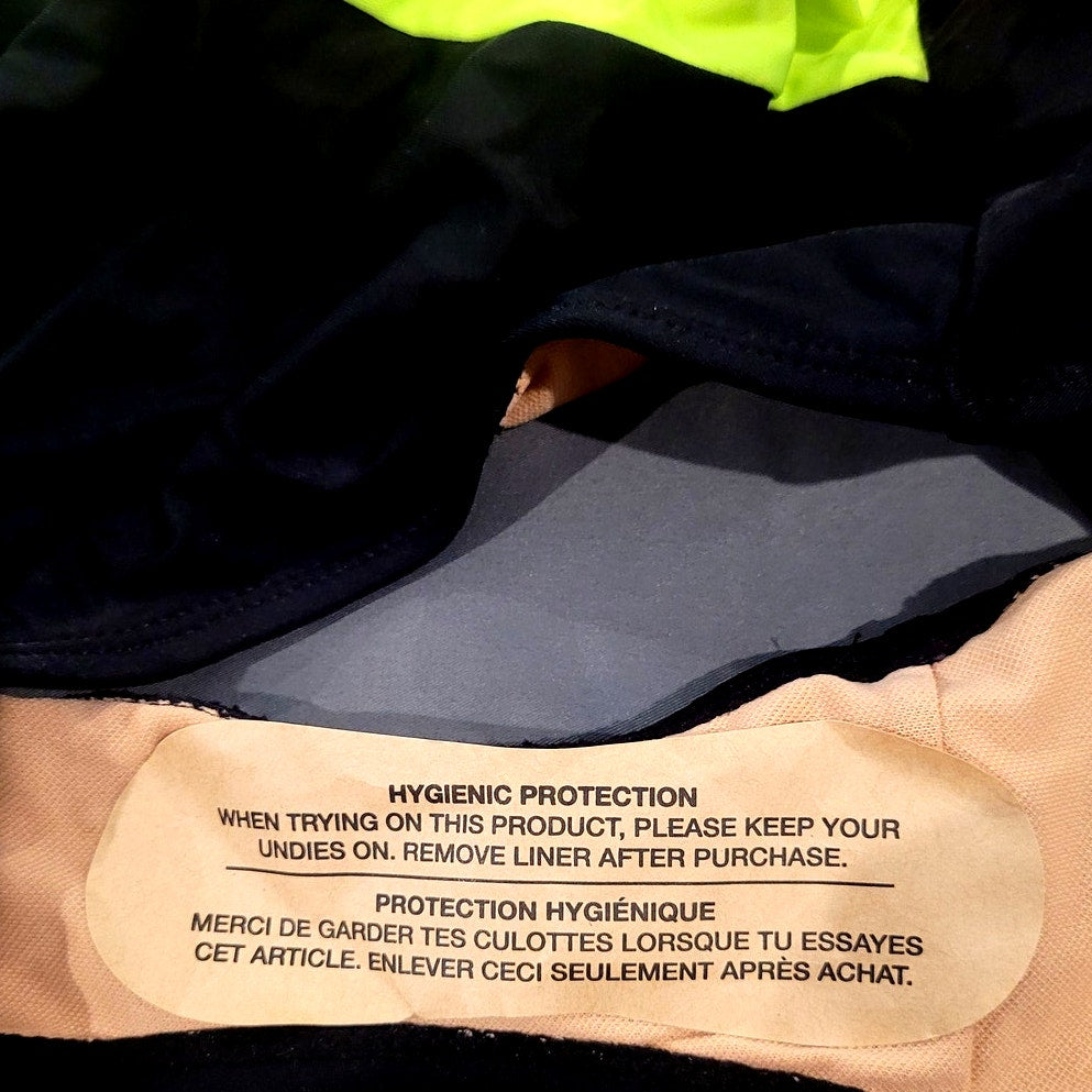 MOLYBELL One Piece High Waisted Crisscross Back Monokini Cutout, Neon, L