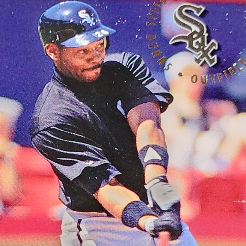 Ellis Burks, Chicago White Sox #78, 1994 Fleer Baseball Collector's Card