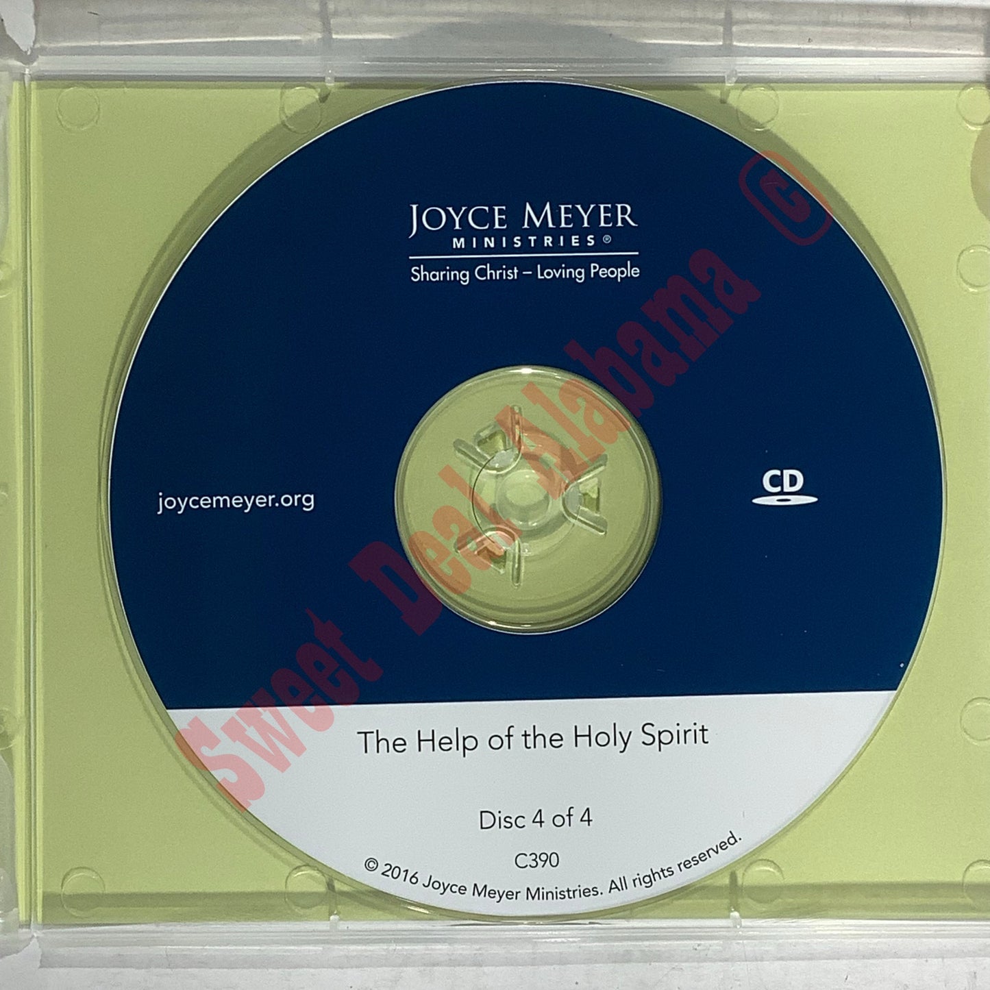 The Holy Spirit: Getting to Know Who He Really Is, 4-CD Set by Joyce Meyer