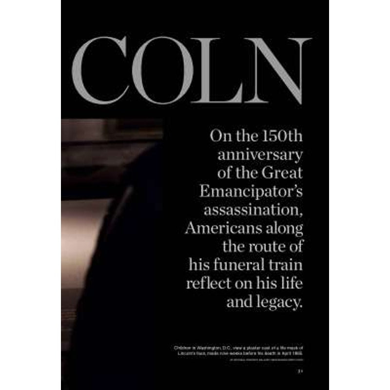 National Geographic April 2015, Lincoln, Hubble Images, Trajan's Column & More