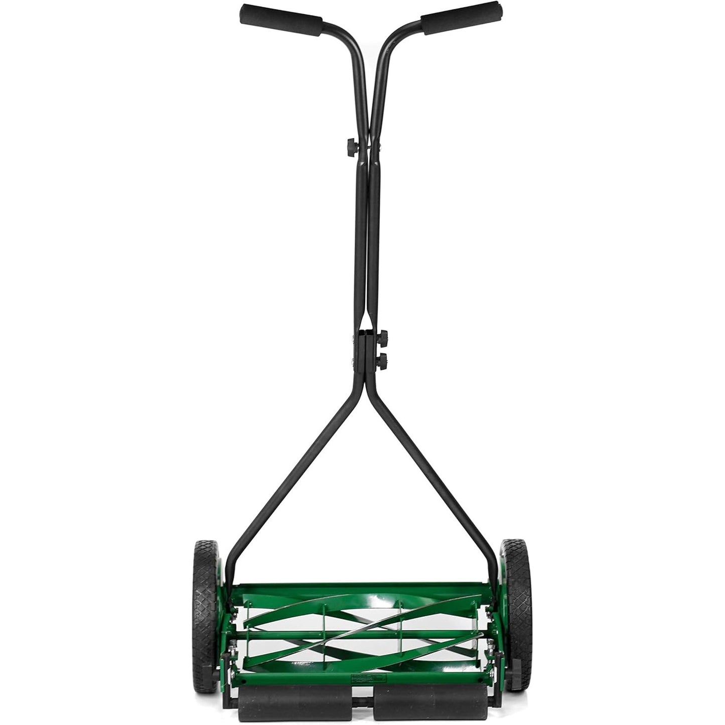 Scotts 415-16S Push Reel Lawn Mower 16" – Manual Grass Cutter, 5-Blade, Green
