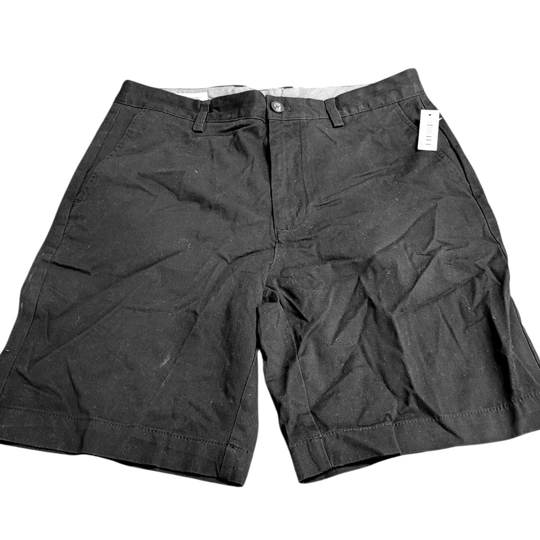 Men's Classic-Fit 9" Chino Shorts, Black, 32