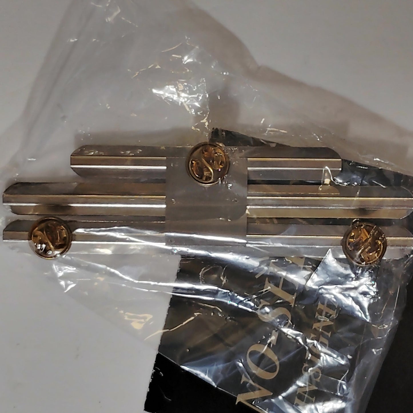 Mounting Rack, Bar for 8 Ribbons (3/3/2) Centered by No-Shine Insignia